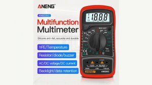 мультиметры ANENG AN8205C мультиметр Цифровой тестер цифровые транзистор тестер мультиметр