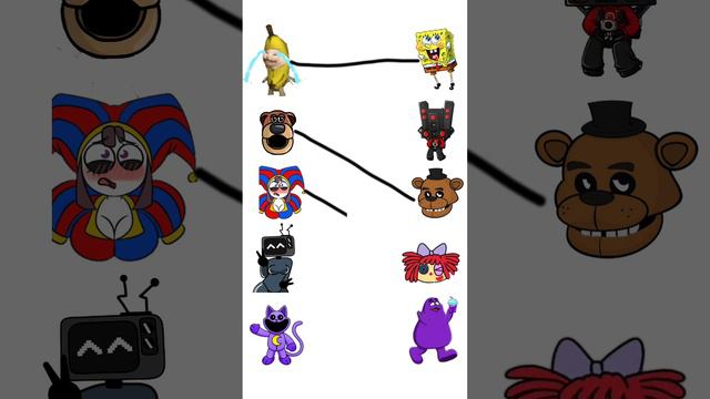 Pov Freddy Fazbear Digital Circus Catnap Puzzle 💀 #freddyfazbear