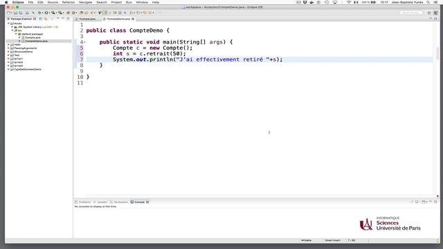 Cours Java (11) : private vs public смотреть онлайн
