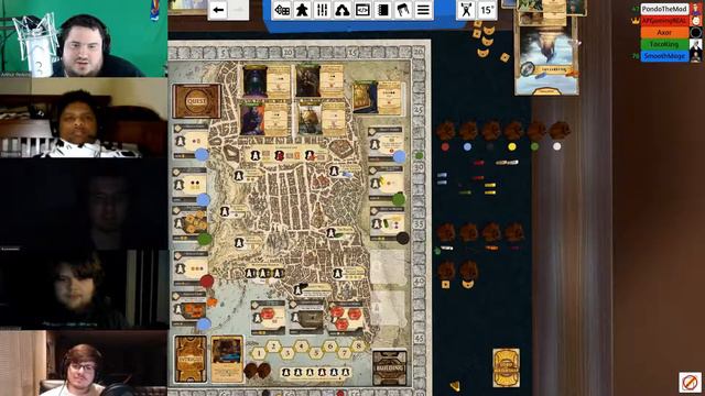 AP. Tabletop Simulator - Lords of Waterdeep Revengeance Part 2 смотреть онлайн