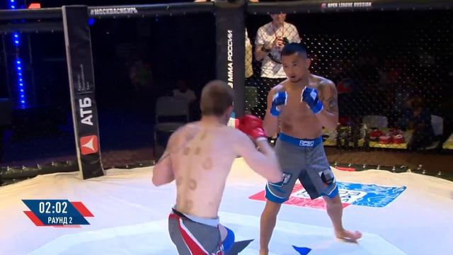 ММА. Оскар Долчин (син) - Никита Кочетков (кр) смотреть онлайн