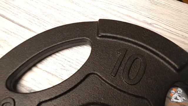 Диск 10кг чугунный EURO-CLASSIC d-26 смотреть онлайн