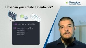 How can you create a Container?