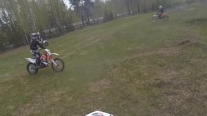 Эндуро тренировка. Часть 1 - Ров.