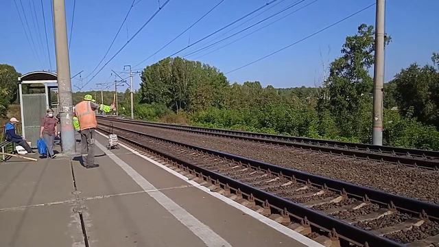 Электропоезд ЭД4М-0344 с сообщением Сокур - Новосибирск - Главный смотреть онлайн