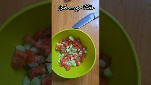 ⚡️Вкусней салат из салата айсберг и горчицы. 10 минут и все готово #рецептсалата #айсберг #рецептдн