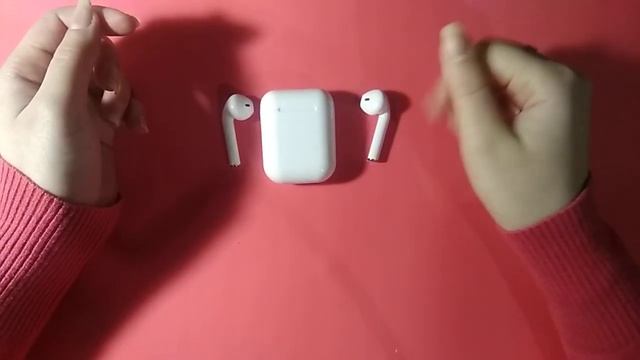 Обзор беспроводных наушников i14 TWS bluetooth AirPods смотреть онлайн