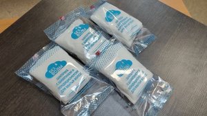 Шапочка с шампунем кондиционером для мытья волос Без Воды