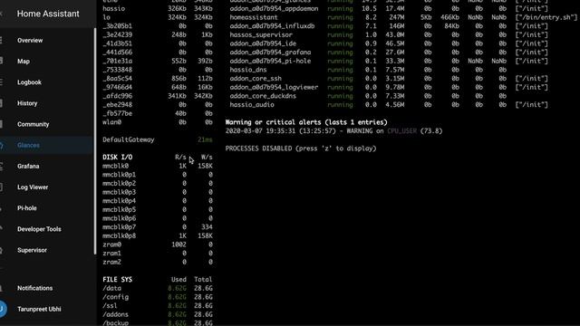 Monitoring Home Assistant with Glances. Home Automation on Steroids смотреть онлайн