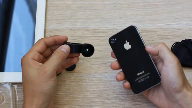 Универсальный объектив 3в1 на прищепке: Широкоугольный, Fisheye (Рыбий глаз), Макро смотреть онлайн