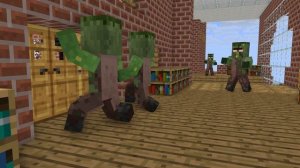 Monster School : WITHER SKELETON HIGHLIGHT - Minecraft Animation