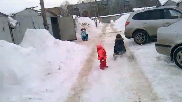 Снегоход для сына второе испытание смотреть онлайн