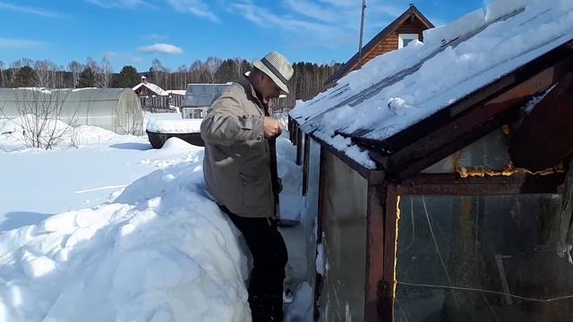 Для чего я откапываю теплицу?