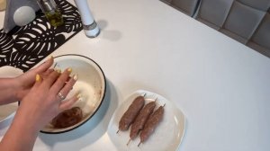 Сочный люля-кебаб в мультипечи