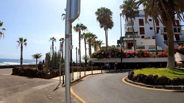 Tenerife today. Promenade las Americas. Spain 4K