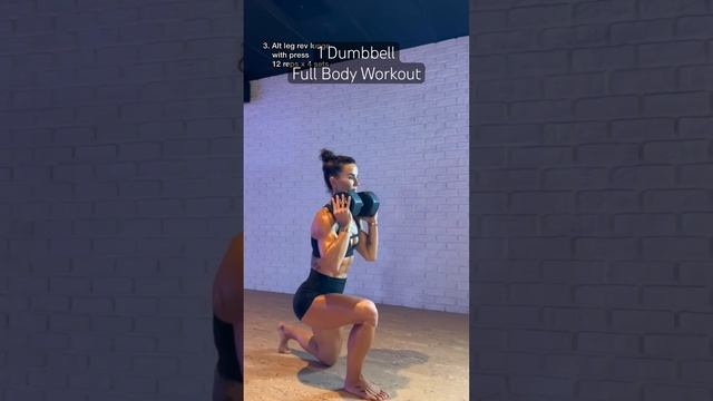 1 Dumbbell Full Body Workout