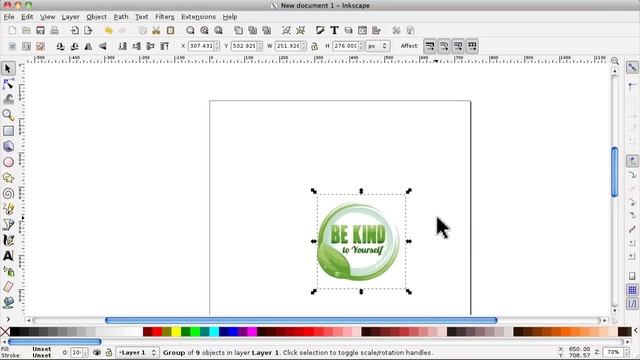 How to remove the background from a Logo - Inkscape Tutorial смотреть онлайн