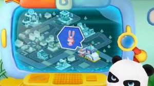 Kiki and Miu Miu - Little Panda Policeman #2 - Baby Bus - Game for kids