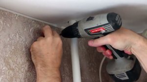 Монтаж кованного карниза