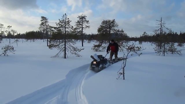 Мотобуксировщик "Следопыт" (катковая подвеска-2) смотреть онлайн