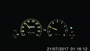 Разгон от 0 до 100 (5 сек) и 40 до 180 (13 сек) Toyota Mark 2 90 1JZ-GTE TT