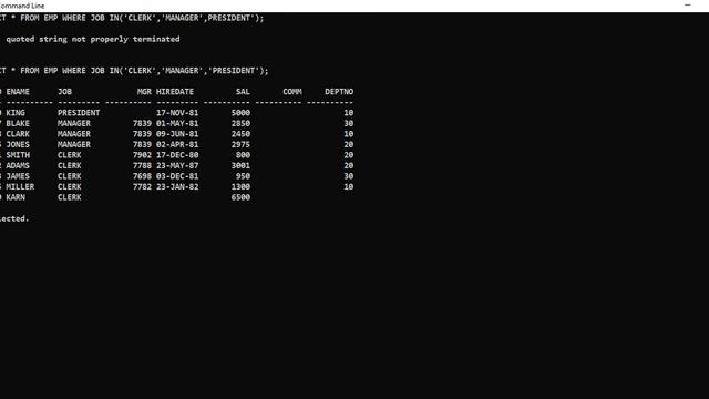Oracle Tutorials | IN Operator in Oracle by Mr. Alok смотреть онлайн