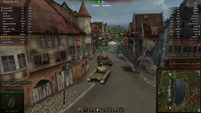 Архивное - Т21 пробил в маску орудия Т32 смотреть онлайн