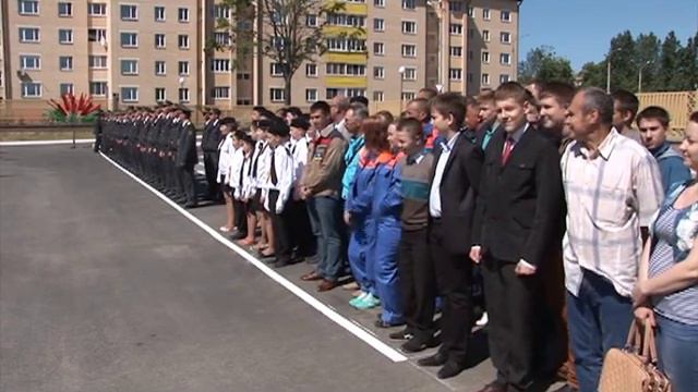 Солигорск. СТК. Открытие 7-ой отдельной патрульной роты войсковой части 3310 смотреть онлайн