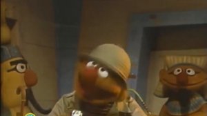 Sesame Street: Bert and Ernie in a Pyramid