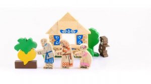 Деревянный конструктор Томик "Репка"