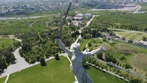 Родина Мать в Волгограде на Мамаевом кургане