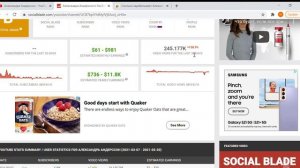 Александра Андерссон, обзор канала , сколько зарабатывает канал на YouTube???