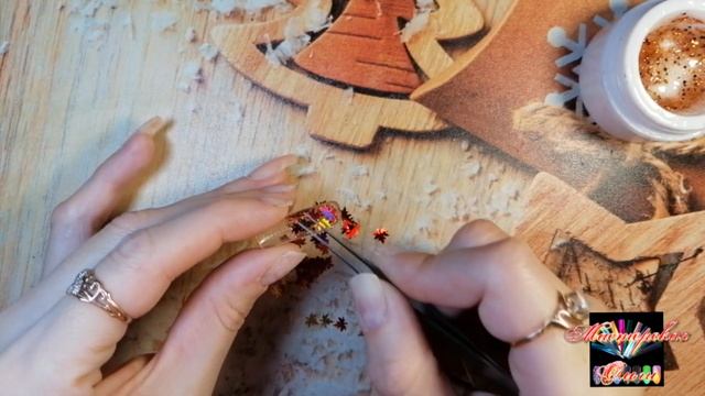 Наращивание себе гелем на верхние формы. Огненный дизайн ногтей. Градиент кистью #nails смотреть онлайн