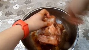 Ребра свиные запеченные в рукаве. Вкусно и легко.
