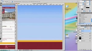 Web Design DeCal Class Fa10 Mini-Project 2 Part 1: Photoshop Layout Mockup - Part 1 of 3