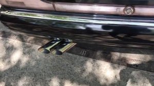 Выхлоп BRABUS w140