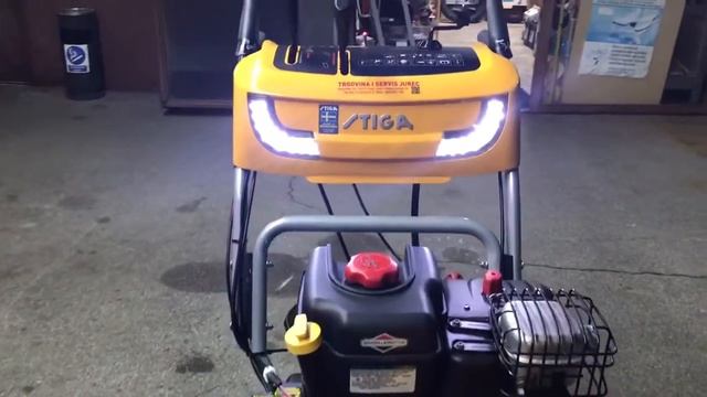 STIGA ST 5266 PB TRAC SNOW BLOWER смотреть онлайн