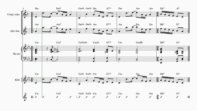 Распевная in Cm