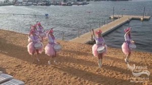 Заказать ансамбль барабанщиц на праздник, юбилей и корпоратив - шоу барабанщиц на свадьбу в Москве