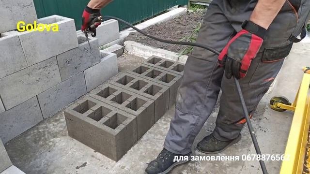 шлакоблок своими руками, нові станки для шлакоблоків (Івано-Франківськ) перевірка станка,0678876562