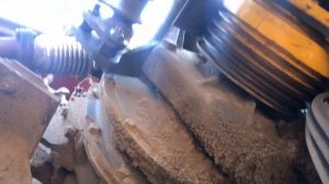 ПОЛЕСЬЕ GS12 (оборвало контрпривод)