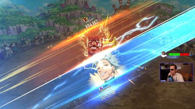 Артур и Бан разрывают арену, как в старые добрые)) - 7DS Grand Cross смотреть онлайн