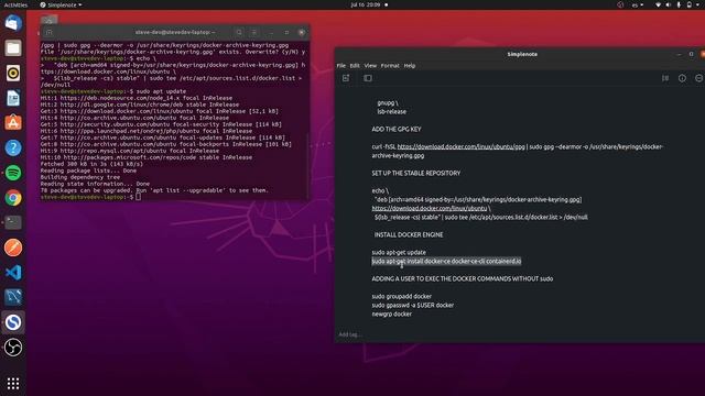 Como instalar DOCKER en LINUX en menos de 5 minutos смотреть онлайн