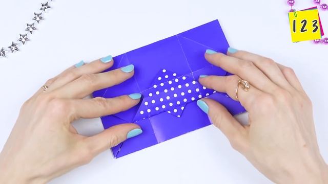 How to make origami paper box of 1 sheet of paper | DIY paper box | Easy Paper Crafts