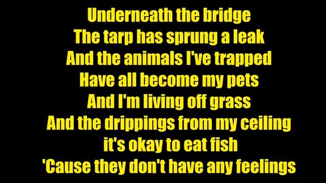 Nirvana Something In The Way Lyrics смотреть онлайн