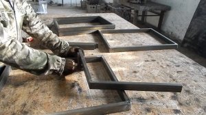 Это просто! " ПРАКТИЧНО" ! Скамейка Из профильной трубы! своими руками.  (loft ) Ковка, все размеры
