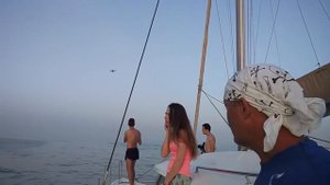 ВЬЕСТЕ НА ЯХТЕ С ЭЛЛИ ДИ и Кирилл ЗАПУСКАЕМ КОПТЕР \ КАПИТАН КОСТЯ