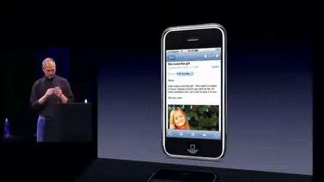 Презентация Apple iPhone 2G. First Apple iPhone presentation.