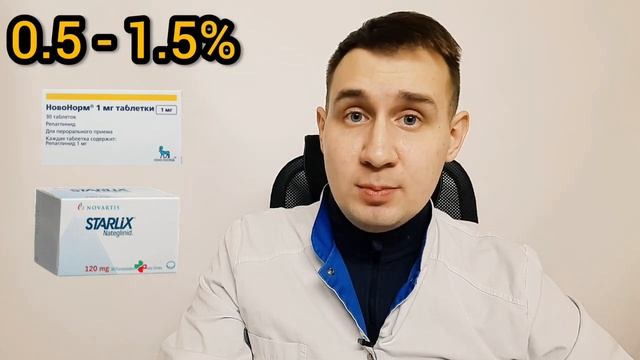 На сколько снизится гликированный гемоглобин