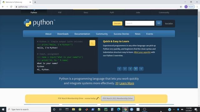 Python Basics | Easy to learn | YantraLanguage смотреть онлайн